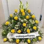 Centro Rosas amarillas